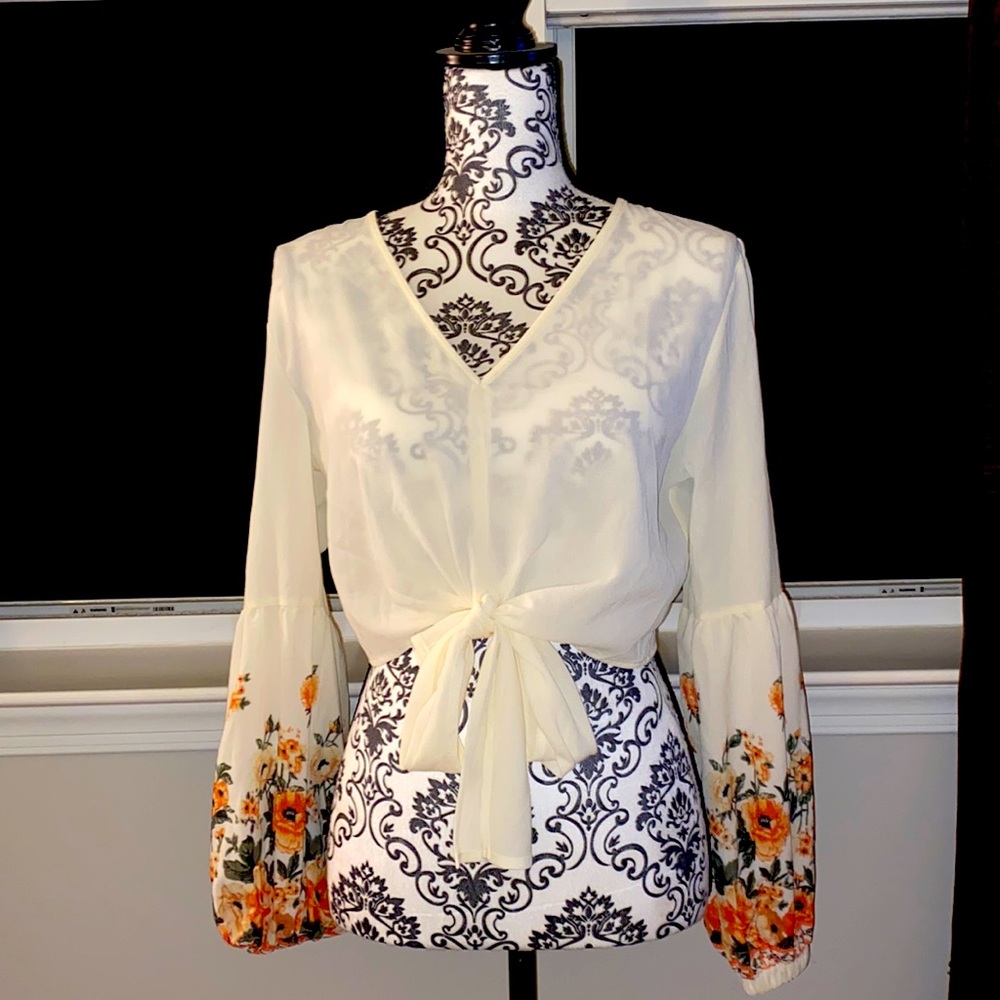 chiffon top